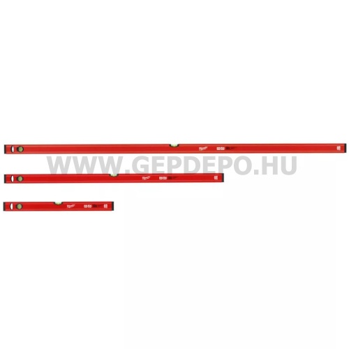 Milwaukee 3 részes vízmérték készlet 60/120/180cm