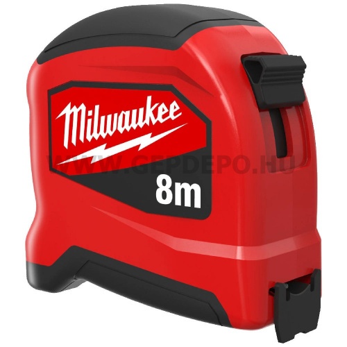 Milwaukee keskeny mérőszalag (GEN II) 8m