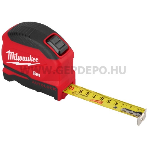 Milwaukee Prémium Széles Mágneses Mérőszalag (2. gen) 8m-25mm