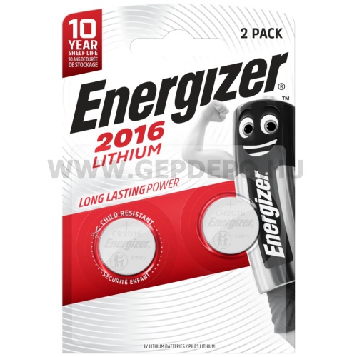 Energizer Gombelem Ultimate Lítium Performance CR2016 B2