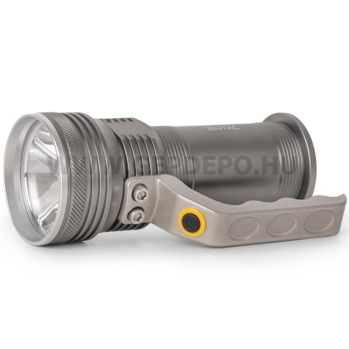 Entac Elemlámpa 5W T6 Aluminium 2x18650 és fali töltő tartozék