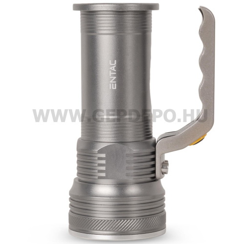 Entac Elemlámpa 5W T6 Aluminium 2x18650 és fali töltő tartozék