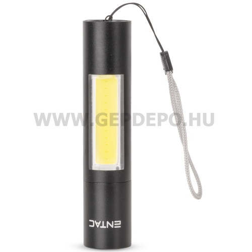 Entac Elemlámpa Újratölthető 3W 1200mAh (PowerBank funkció) csuklópánttal