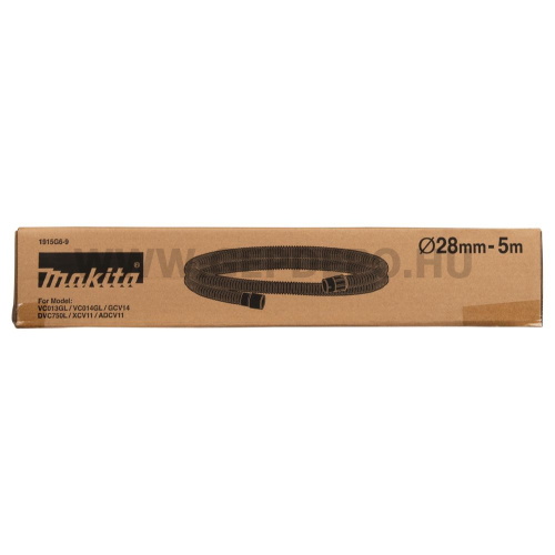 Makita 28 mm x 5 m porszívócső DVC750 / VC013G