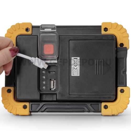Entac Szerelőlámpa 6W+1W Dual Battery