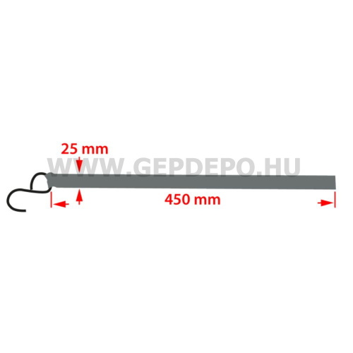 NEO TOOLS Rakományrögzítő racsnis heveder 4,5m/25mm, 500kg