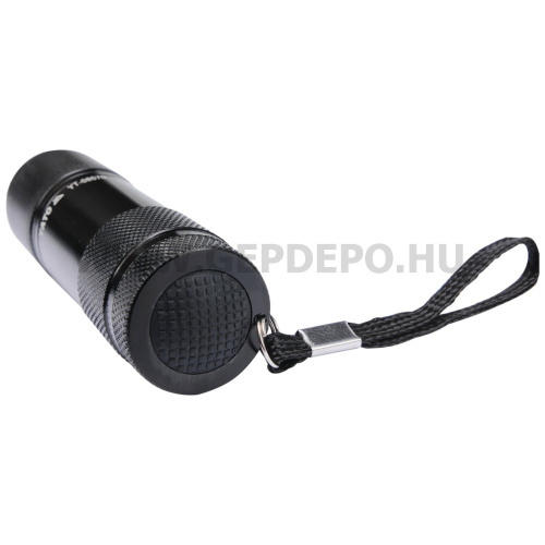 YATO Zseblámpa 3W 9 LED 3xAAA elem