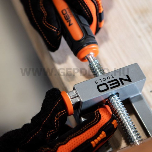 NEO TOOLS Sarokszorító 65mm, dupla