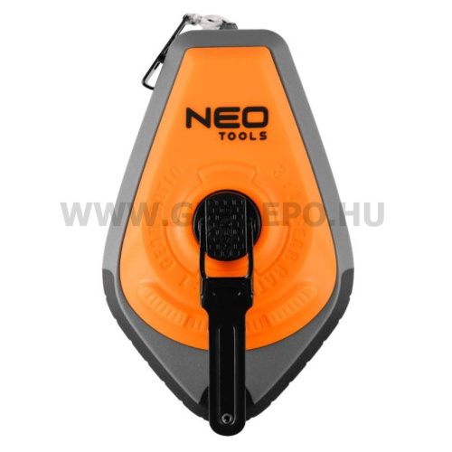 NEO TOOLS Kicsapózsinór + festék, műanyag házas, 30m, 1:3-as gyorsítóáttétel