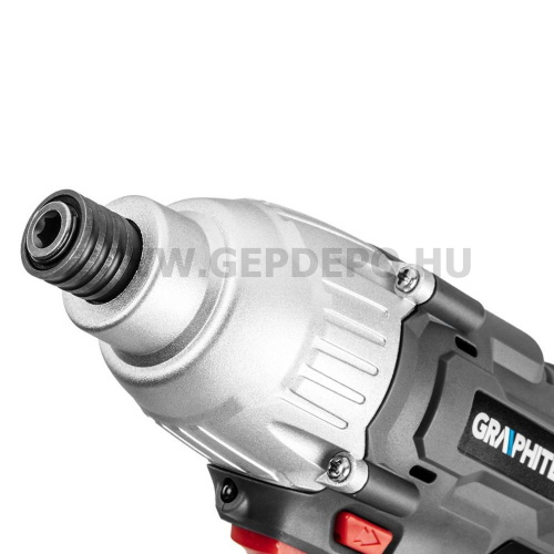 GRAPHITE Akkus ütvecsavarozó 1/4" (hatszög) ENERGY+ 18V, 180nm, akku nélkül