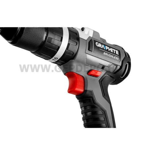 GRAPHITE Akkus szénkefementes fúró, csavarozó, ütvefúró ENERGY+ 18V, akku nélkül