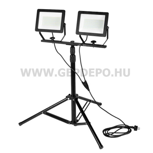 NEO TOOLS Reflektor állványos 230V/2x100W, 17000lum, smd LED, max. 1.8m