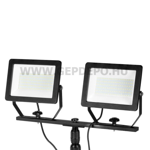 NEO TOOLS Reflektor állványos 230V/2x100W, 17000lum, smd LED, max. 1.8m