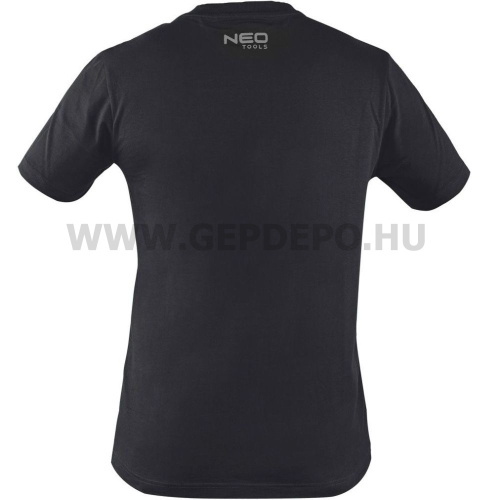NEO Munkavédelmi póló, hatszög grafika, autóalkatrész minta, 100% pamut, 180g/m2, XL