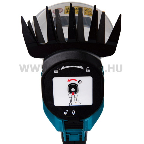 Makita DUM111ZX akkus kerti szegélyvágó olló géptest + sövényvágó feltét 18V LXT