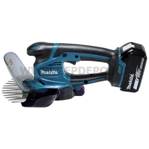 Makita DUM604Z akkus kerti szegélyvágó olló géptest + sövényvágó feltét 18V LXT