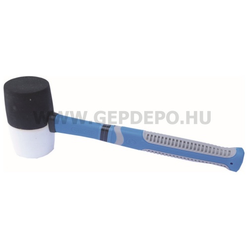Bautool gumikalapács 60 mm Soft nyéllel (fekete-fehér)