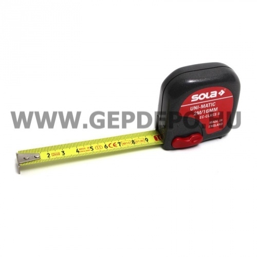 Sola acél mérőszalag 2m Uni-Matic