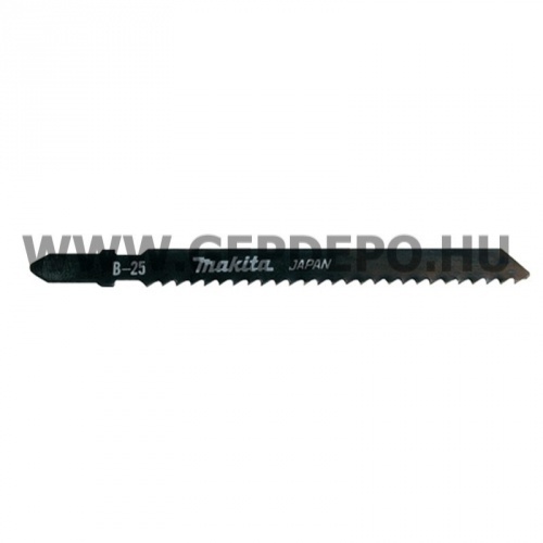 Makita HSS B-25 szúrófűrészlap KEMÉNYFA/FURNÉR, általános, TPI:9, 105 mm - 5 db (T127D)