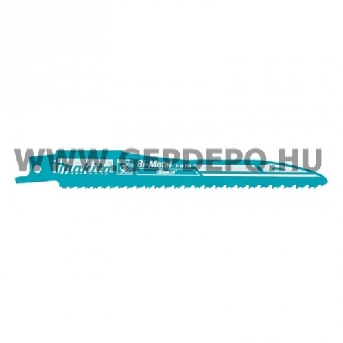 Makita bimetál orrfűrészlap FÉM, gyors, TPI:7-18, 152 mm - 5 db (SA123XF)