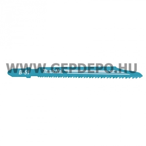 Makita HSS B-51 szúrófűrészlap FÉM, gyors, TPI:9.8-18.1, 100 mm - 5 db (T123X)