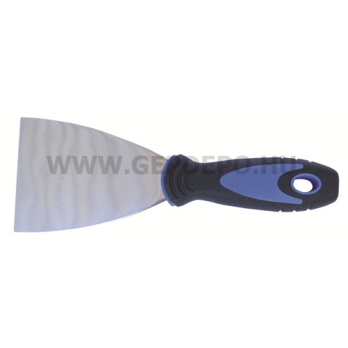 Bautool festő spatulya (inox) 100 mm SOFT nyéllel