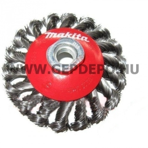 Makita korong drótkefe 100mm M14