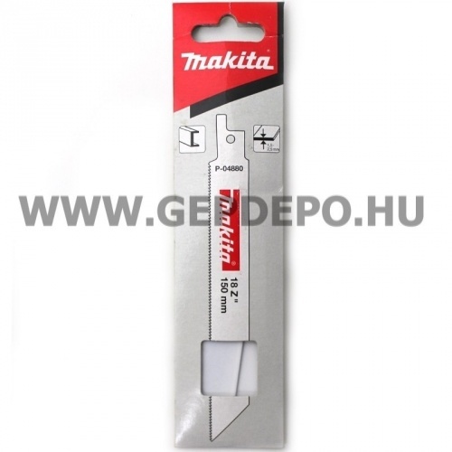 Makita bimetál orrfűrészlap FÉM, TPI:24, 150 mm - 5 db