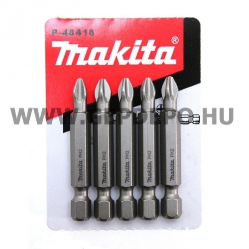 Makita standard bit PH2x50 mm - 5 db