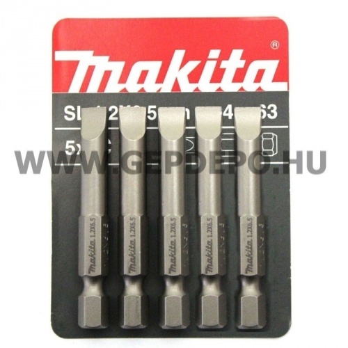 Makita Profi lapos bit 6,5x50mm (5db/csomag)
