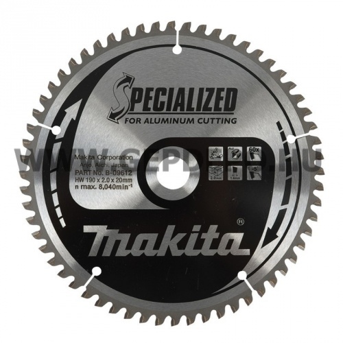 Makita Specialized körfűrészlap 190mm f:20 Z60