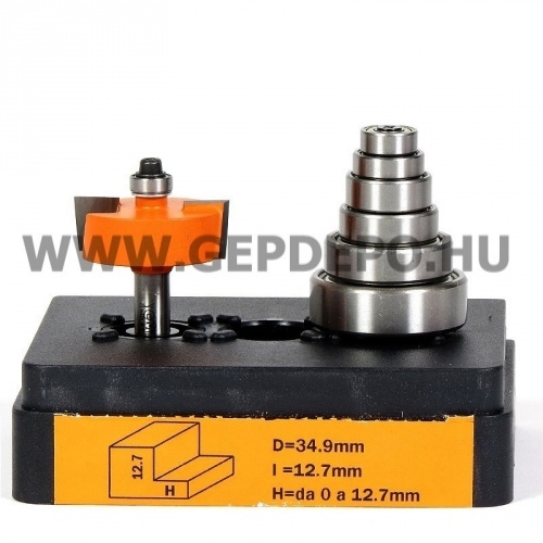 CMT csapoló marókés készlet D:34,9mm L:12,7mm S:8mm