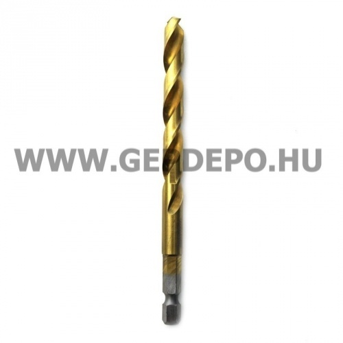 Makita 1/4" hatlap befogású HSS-Titánium fémfúró 5x105mm