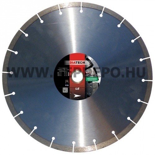 Diatech LE szegmenses gyémánttárcsa 350mm