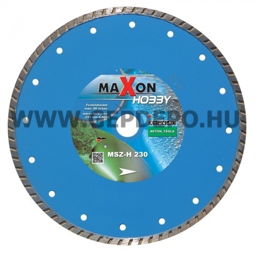 Diatech Maxon turbó hobby gyémánttárcsa 230mm