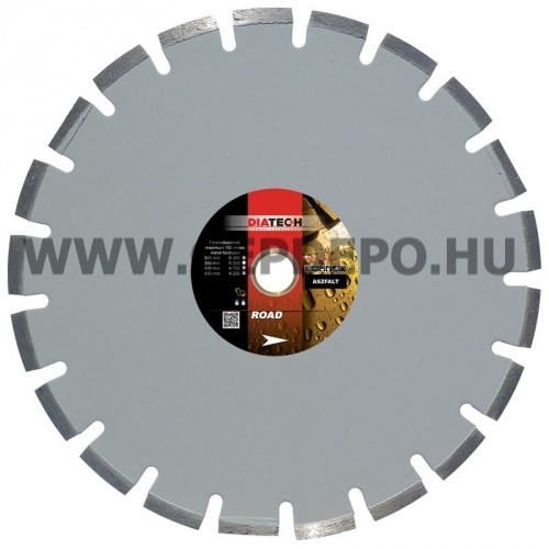 Diatech Road Standard Aszfalt szegmenses gyémánttárcsa 400mm