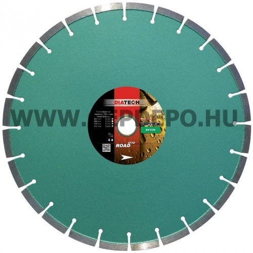 Diatech Road Sztár Beton szegmenses gyémánttárcsa 350mm