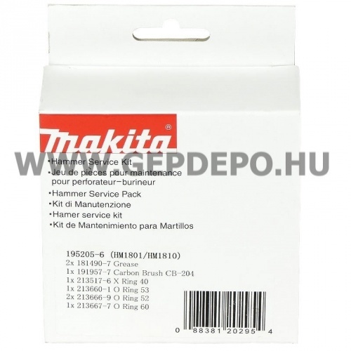 Makita javítókészlet vésőkalapácsokhoz