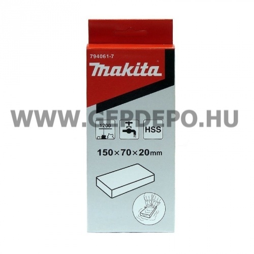 Makita fenőkő 1200-as 150x70x20mm