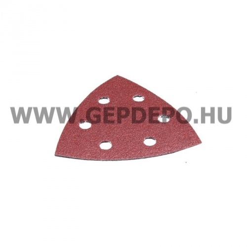 Makita delta csiszolópapír piros 93x93mm K180 10db