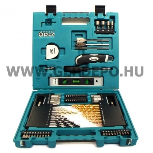 Makita 104 részes fúró-csavarozó készlet