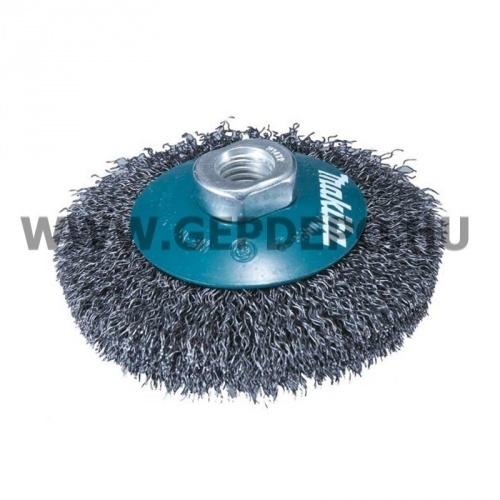 Makita hullámos drótkorong kúpos 115mm M14