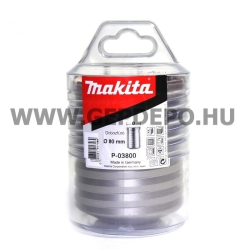 Makita SDS-Max szerelhető dobozfúró 80x100mm