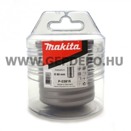 Makita SDS-Max szerelhető dobozfúró 90x100mm