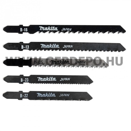 Makita szúrófűrészlap készlet - 5 részes (B-10S, B-13, B-16, B-22, B-23)
