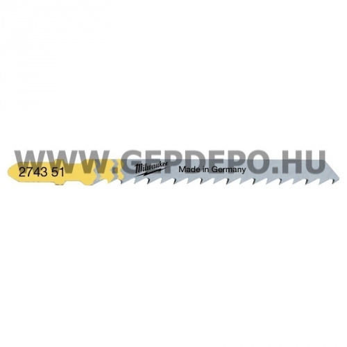 Milwaukee T101D szúrófűrészlap HCS 100mm