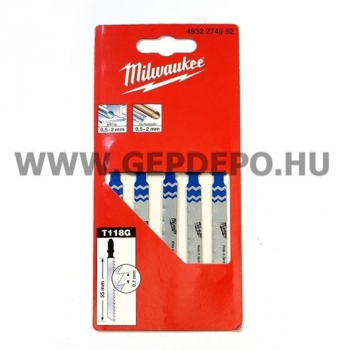 Milwaukee T118G szúrófűrészlap HSS 76mm