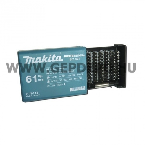 Makita csavarozó készlet 61 részes
