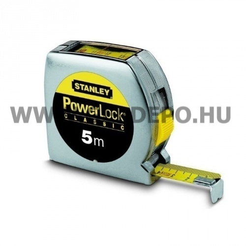 Stanley PowerLock LD felül olvasható mérőszalag 5m