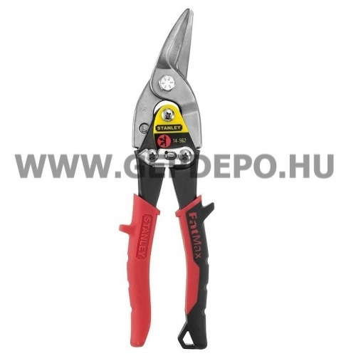 Stanley FatMax áttételes lemezvágó olló balos 250mm